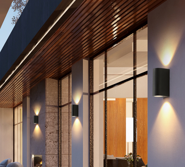 Up Down Hagood wandlamp 10W aluminium decoratie wandkandelaar tuinlamp waterdichte wandverlichting
