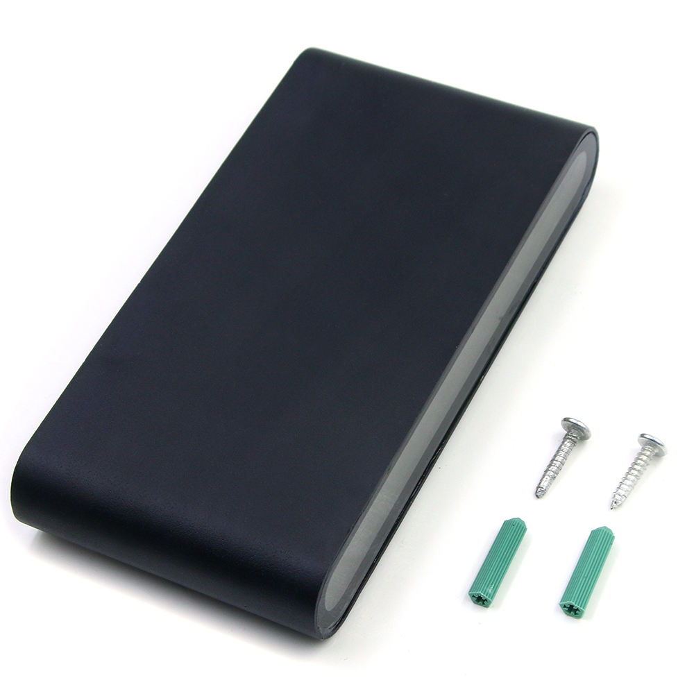 Buitenwandlampen Aluminium Tuingemonteerde Lantaarn Waterdichte Outdoor Led Wandverlichting Armatuur Zwart Straatglas