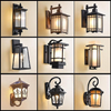 Zonne-buitenwandlamp Draadloze wandlamp Waterdicht Tuinlicht Nieuwe Chinese stijl Japanse stijl balkon buitenmuurpoort