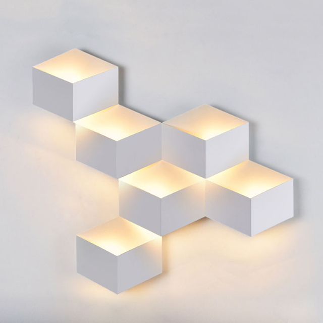6W 12W nieuwe COB Led wandlamp waterdichte buiten op en neer tuinverlichting met fabrieksprijs minimalistisch en modern IP65