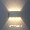 Boogvormige buiten waterdichte op en neer LED wandlamp aluminium moderne wandkandelaar verlichting wandlamp