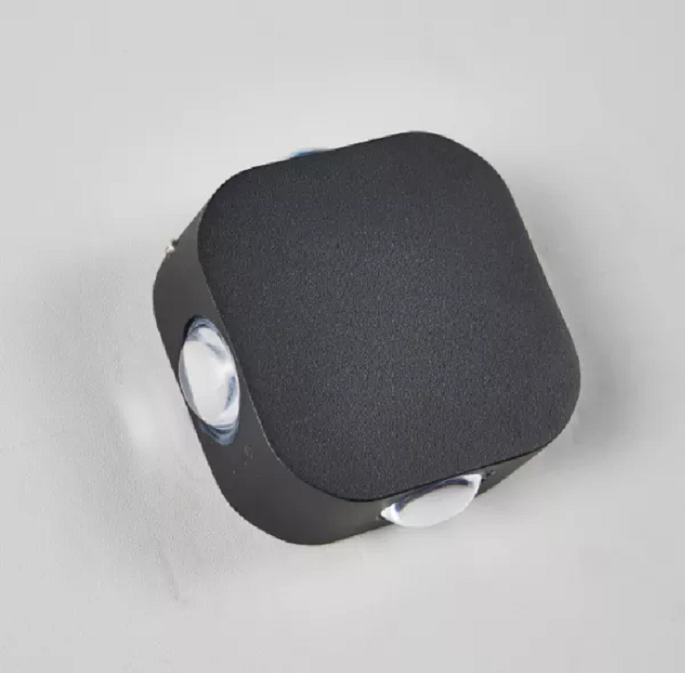 Outdoor Waterdichte IP65 4W LED Wandlamp Aluminium Wandkandelaar Tuin LED Wandlamp