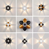 LED Outdoor Wandlamp Up Down Decoratie Spotlight Lotus Villa Gang Balkon Gang Achtergrond Wandlamp