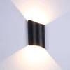 12W buitenmuur led-verlichting Bladvorm wandlamp moderne led wandkandelaar Led Indoor Wandlamp Led Landschap Decoratie Verlichting