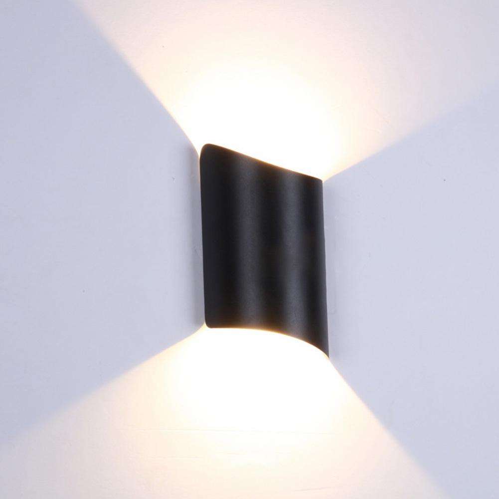 12W buitenmuur led-verlichting Bladvorm wandlamp moderne led wandkandelaar Led Indoor Wandlamp Led Landschap Decoratie Verlichting