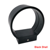 5W warm wit / koud licht Cirkel wandlamp voor binnendecoratie fleurt lichten op Zwart / witte LED-wandlamp omhoog en omlaag licht