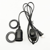 110V 220V 301 Dimmer Dimbare Schakelaar E26 dubbele ring Elektrische draad plug Schakelaar En Draad voor LED licht