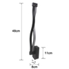 24W 2.4G traploos dimmen traploos afgestelde wandlampen met afstandsbediening traplamp gangverlichting binnen wandlamp