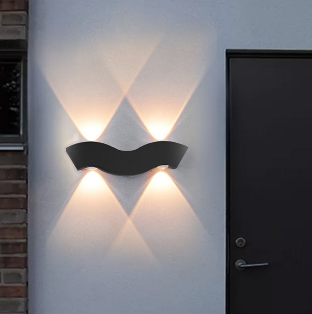 4W 85-265v Factory Direct Sales LED-wandlamp Outdoor Indoor Wandlamp Veiligheidslampen voor huisdecoratie
