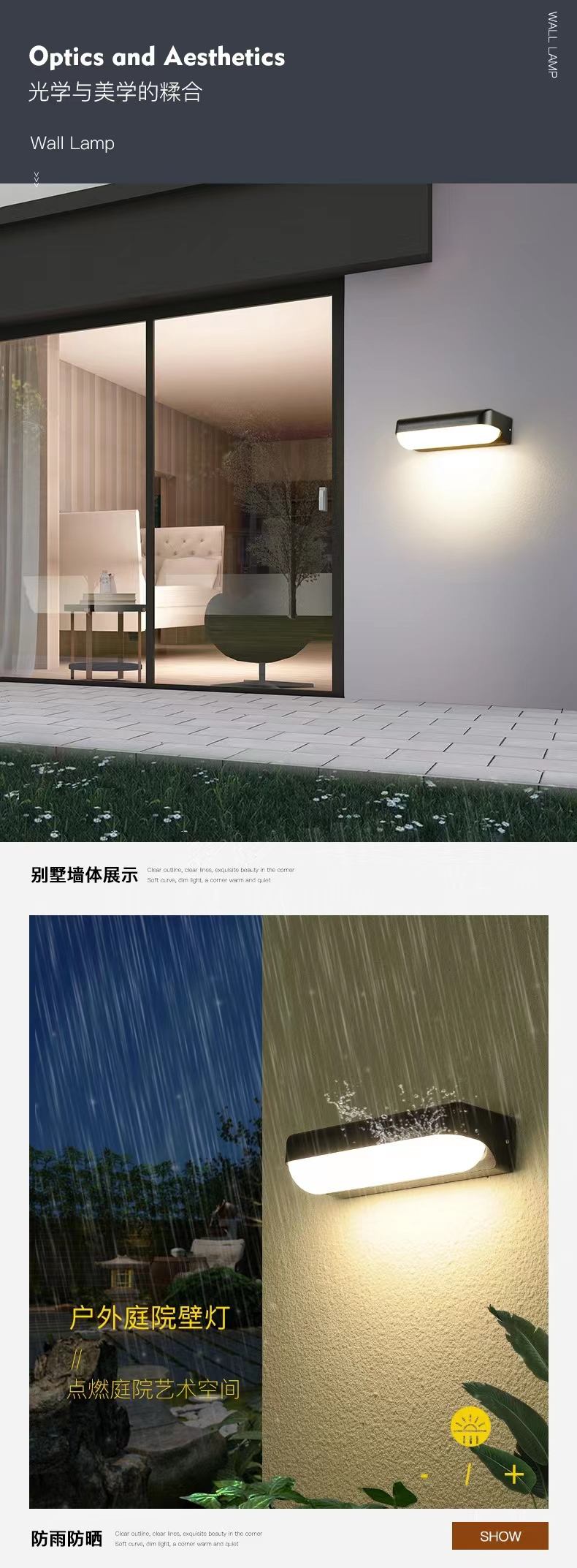 Led Wandlamp Aluminium Outdoor IP65 Waterdicht Up Down Wandlamp Voor Thuis Trap Slaapkamer Nachtkastje Badkamer Gang Verlichting