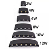 2W 4W 6W 8W 10W 12W Ovale Up En Dowm Outdoor Waterdichte Wandlamp gemonteerd Waterdichte IP65 Buitenmuur Licht Veranda Tuin Licht
