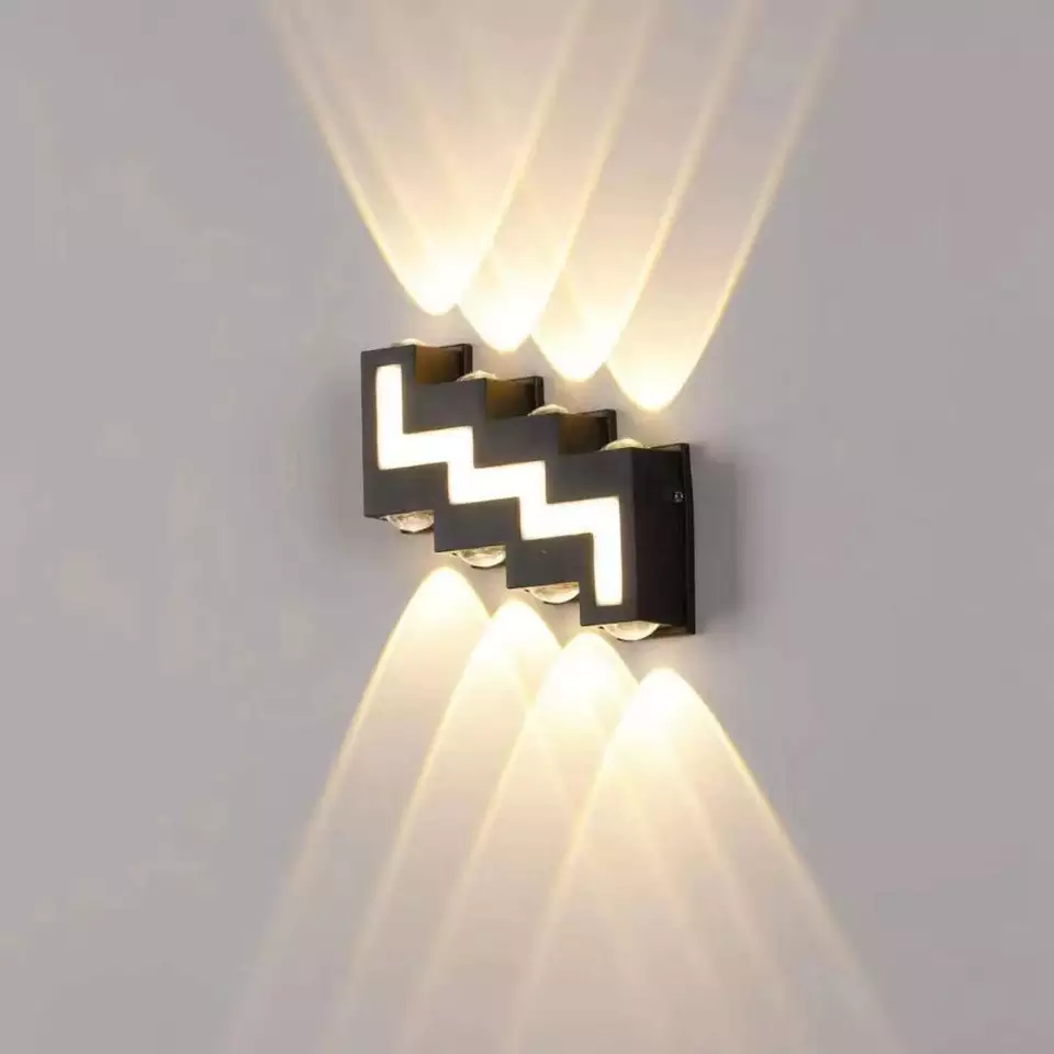 Waterdichte AC85-265V Wandmontage LED Wandlamp Moderne Nordic Indoor Wandlampen Woonkamer Veranda Buiten
