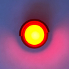 Nieuwe acryl waterdichte wandlamp rond warm licht koud licht RGB met controller decoratie moderne wandlamp