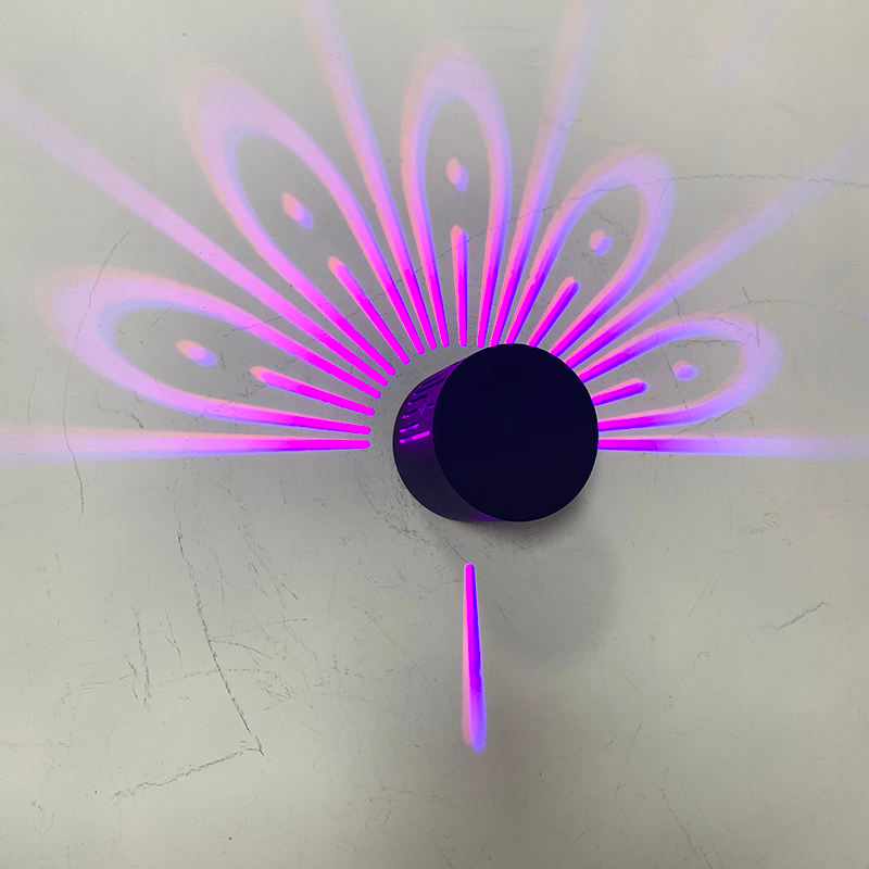 Nieuwe 3W RGB met Controller Remote Touch kleurrijke Nordic Sconces Lighting For Party Home Bedroom
