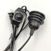 Lijn Kabel 303/304/317/301 Dimmer Netsnoer/Double Knop Switch EU Plug Draad voor LED Lamp/Bureaulamp Luminary USA E26 AU