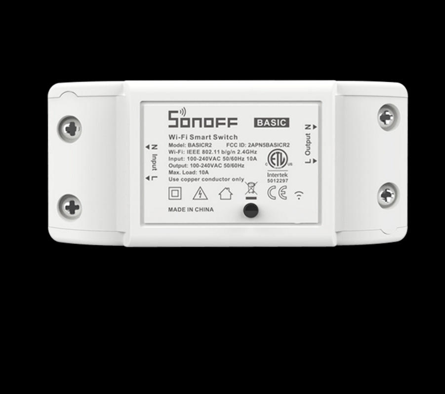 Itead Basic R2 Mini DIY Module Wifi Lichtschakelaar Draadloze APP Afstandsbediening Schakelaar 220V Smart Home Elektrische Schakelaars