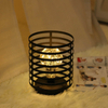 Retro Iron Art Tafellampen Voor Slaapkamer Woonkamer LED Bedlampje Bedlamp Nachtlampje Kerstdecoratie Licht