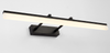 LED-verlichting Aluminium spiegelkoplampen 9 W instelbare hoek draaibaar drie kleurtemperatuur wandlampen badkamerverlichting voor binnen