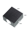 3W LED Wandlamp Een Zijwand Licht Aluminium Enkele Kop Wandlamp AC85-265V Geborsteld Zwart Zilver Behuizing