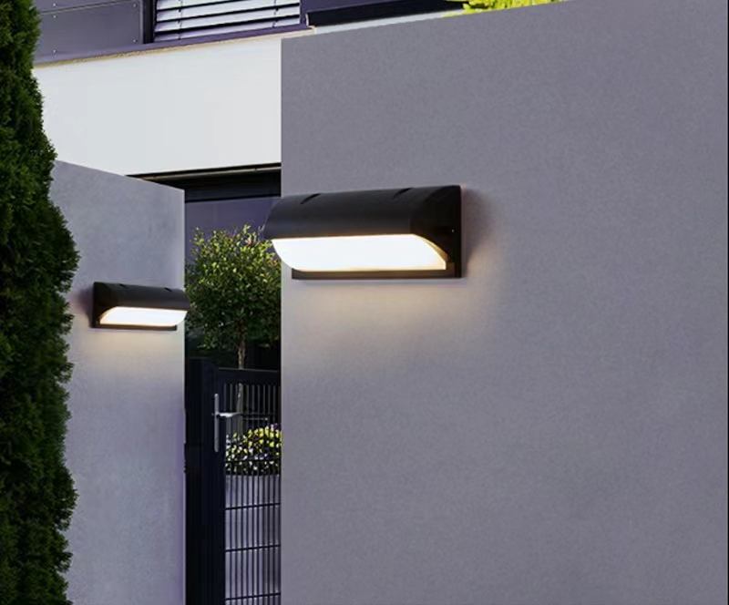 12W LED-buitenwandlamp Waterdichte led-wandlamp eenvoudig gangpad trappen binnenplaats licht balkon wandlamp super helder