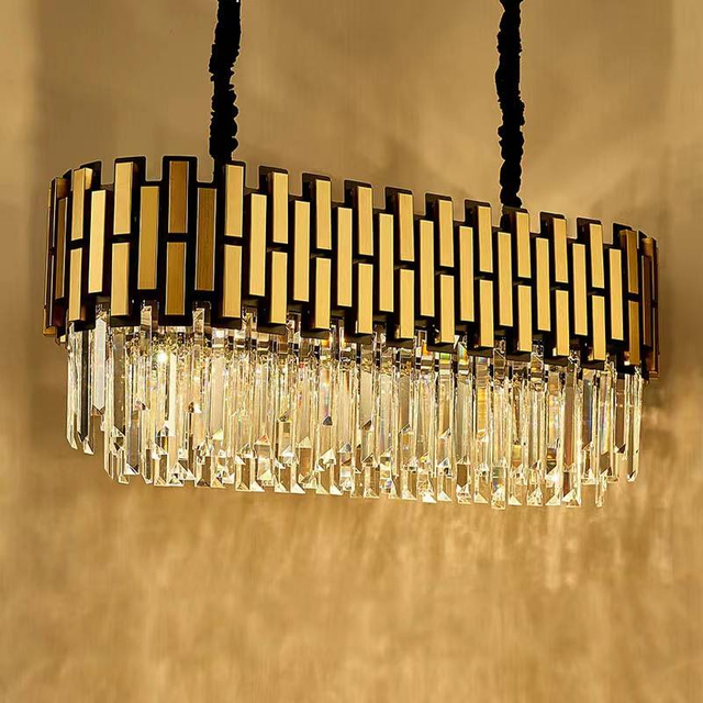 LED kristallen kroonluchter eetkamer kroonluchters moderne kroonluchter E14 lamp Ring Kroonluchter voor Woonkamer Hanglamp Decoratieve Verlichting Stijl kristallen kroonluchter