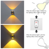 Indoor LED Wandlamp Woonkamer Decoratie Wandlamp Home Verlichting Armatuur Loft Trap Licht Ronde Aluminium AC90-260V