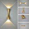 Nordic Persoonlijkheid Wandlamp Eenvoudige Led Woonkamer Achtergrond Wandlamp Hotel Hal Gang Verlichting Up Down