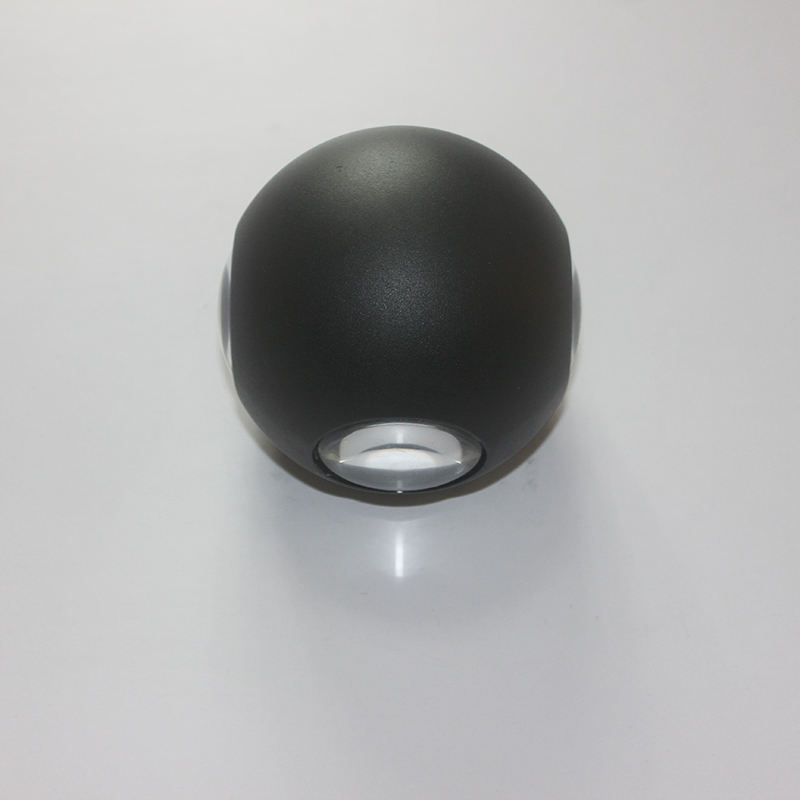 Ronde Bal 6W 12W Highbright Trap Roestvrij Residentiële Deco Water Proof IP65 Hoge Kwaliteit Aluminium LED Wandlamp