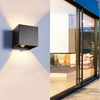Nieuwe bewegingssensor kubus LED-wandlamp 12W warm licht buiten waterdicht verstelbaar op en neer traploos slaapkamer loft vogue