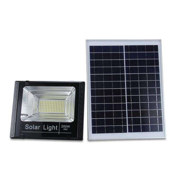 Zonne-schijnwerper 25W zonne-tuinlamp fabriek directe verkoop met afstandsbediening en lichtregeling