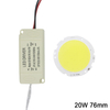1 set 3W 5W 7W 10W 12W 15W 20W 25W 30W COB led chip board panel voor led spotlight lamp + Plastic Shell LED voeding driver
