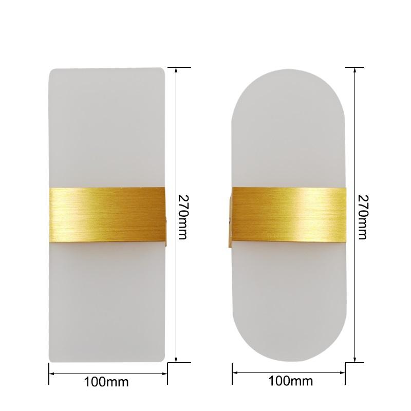 Moderne Led Wandlamp Minimalistische Indoor Lichtpunt Wandkandelaars Trap 6W 10W Slaapkamer Nachtkastje Woonkamer Thuis hal Verlichting