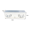 Aluminium 2W / 6W vlinder op en neer led-wandlamp binnenhuisdecoratie woonkamer wandverlichting binnen