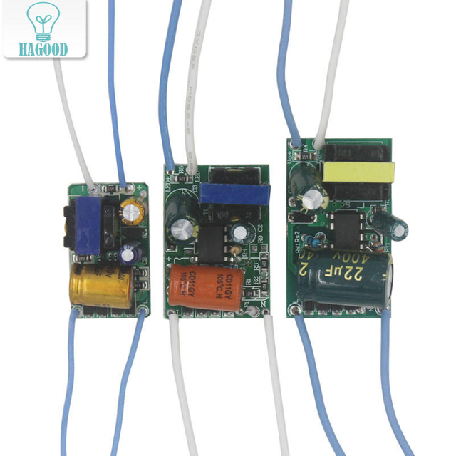 led driver Bare board driver Verlichting Transformers LED downlight plafondlamp onderdelen niet-geïsoleerd Input 220V drive lamp industrie elektronische transformator 220mA indoor Voeding