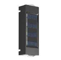 Solar wandlamp buiten binnenplaats buiten waterdichte sfeer wanddecoratie oneindige stiksels op en neer