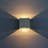 3W Nieuwe Geborstelde Sliver Led Wandlamp COB Wandlamp Nachtkastje Slaapkamer Muur Decor Kunst voor Binnen