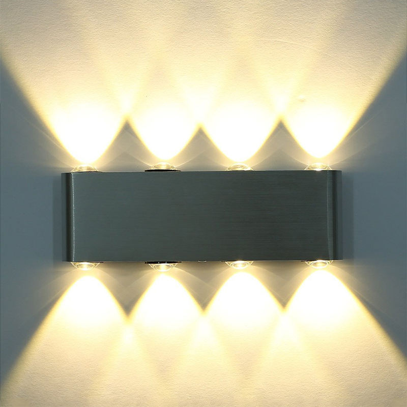 Hagood Up and Down Wandlamp 8W Led Wandlamp voor Binnenkamer Kantoor Hotel Diy Kleur Goederen Waterdichte Wandlamp