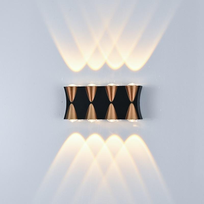 Luxe Shining Wandlamp LED Outdoor Regendicht Water Villa Hotel Buitenmuur Balkon Buitenlamp Binnenplaats Deurpost Led Wandlamp