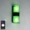 9W APP Controle RGBW Home Bar Hotel Decoratieve Wifi Smart APP Wandlampen Outdoor LED Wandlampen