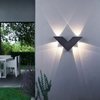 LED Wandkandelaar V vorm Outdoor Creatieve Licht Waterdicht Patio Moderne LED Lamp Armatuur Voor Thuis Professionele gezellige armaturen HOT