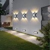 Hot Double Head Lampen Outdoor Waterdichte Blaker Voor Slaapkamer Gang Keuken Verlichtingsarmatuur LED Wandlamp Up En Down Outdoor schansen