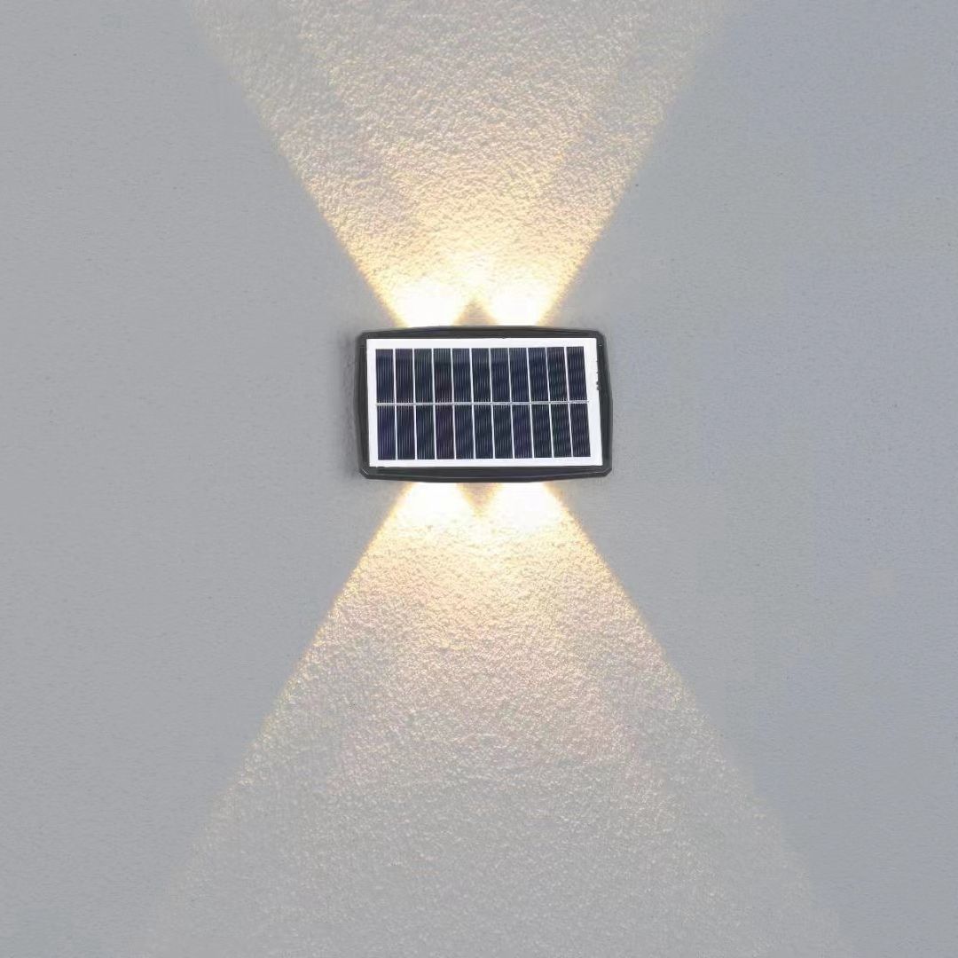 led solar buitenlicht op zonne-energie led wandlamp lamp solar Solar Led Light Outdoor Waterdicht Balkon Solar Hight Lights Binnenplaats Straat Landschap 
