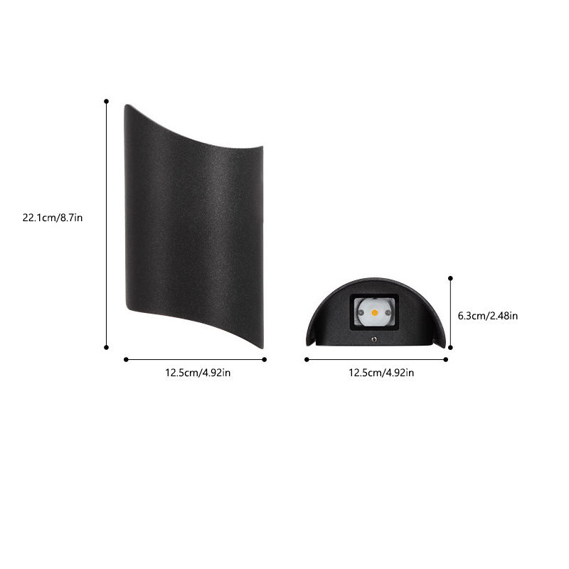 IP65 Outdoor Slaapkamer Wandlamp Woonkamer Gang Hotel LED Lamp Moderne Minimalistische Outdoor Waterdichte Lamp Wandmontage Outdoor Sconces