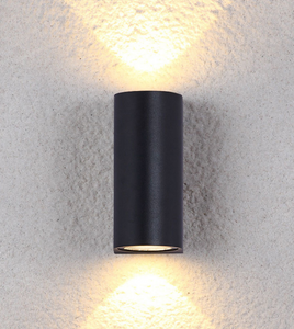 12W kolom dubbele kop waterdichte wandlamp Unieke nachtlamp IP65 waterdichte wandlamp voor tuindecoratie