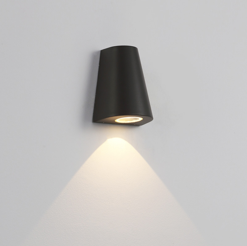 LED-wandlamp met enkele kop Waterdicht IP65 Tuin Ganglamp Buitenshuis Blaker Licht AC85-265V