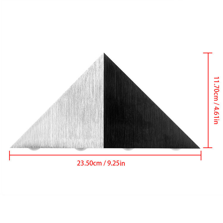 Fabriekslevering LED grote driehoek wandlamp 5W aluminium ganglicht KTV slaapkamer woonkamer achtergrond wanddecoratie lamp