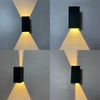 Nieuwste RGBW Wandlamp Kleur Veranderende Dimbare LED Nachtkastje Ambient IP65 Verlichting Wandkandelaar Tuya APP WIFI Controle Party indoor Decor
