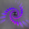 Eenvoudige Cirkel Achtergrond Decoratie Lampen Moderne LED RGB Wandlampen Woonkamer Slaapkamer Nachtkastje Gangpad Gang Binnenverlichting