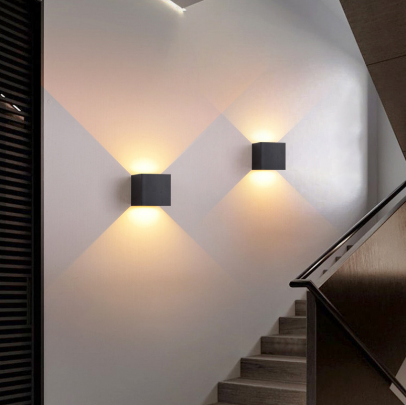 Led Wandlamp Aluminium Decoratief Binnen Verlichting Up En Down Ondertussen Wandlamp Outdoor Tuin Wandlamp Wandmontage