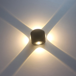 4W Led Wandlamp Outdoor Led Waterdicht Gebouw Exterieur Poort Balkon Tuin Yard